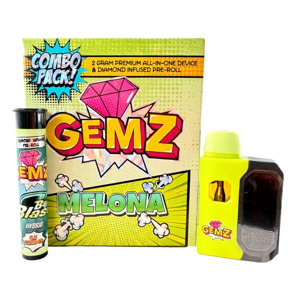 Gemz 2g Disposable Melona – Premium Vape Pen Gemz 2g Disposable